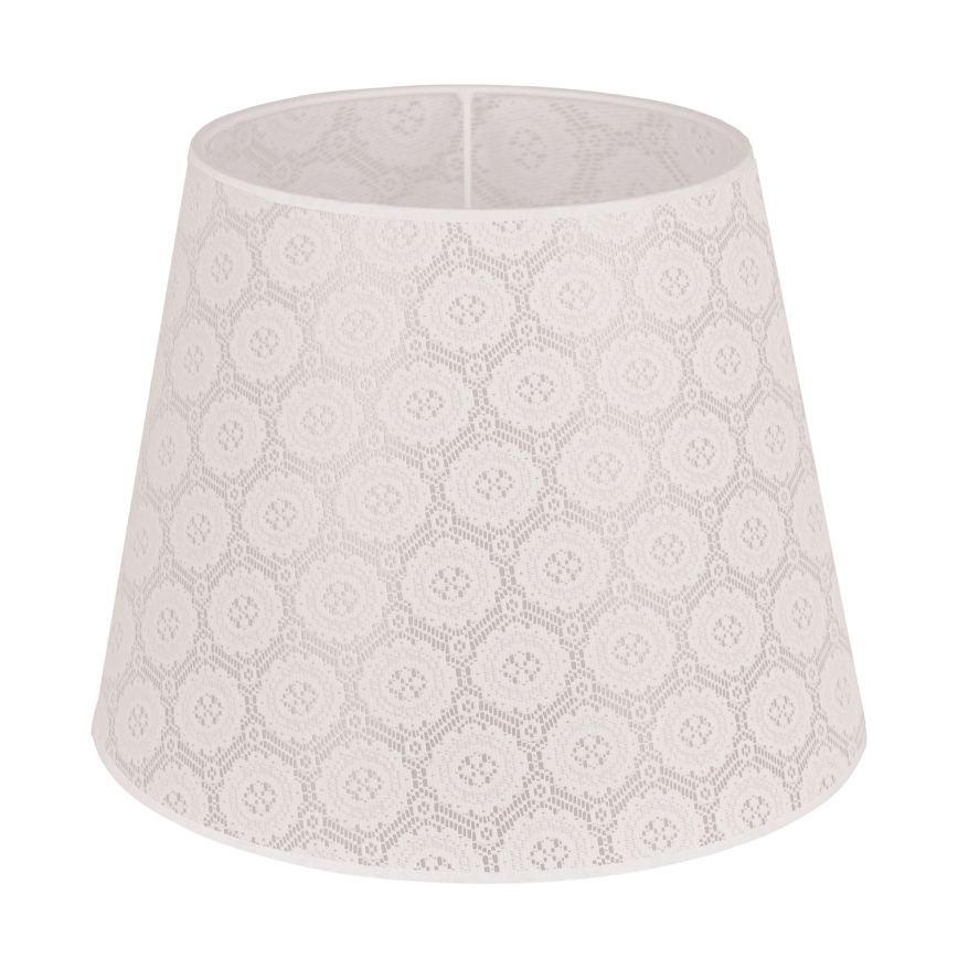 Duolla - Lampenkap voor kroonluchter CLASSIC L E27 diameter 38 cm wit