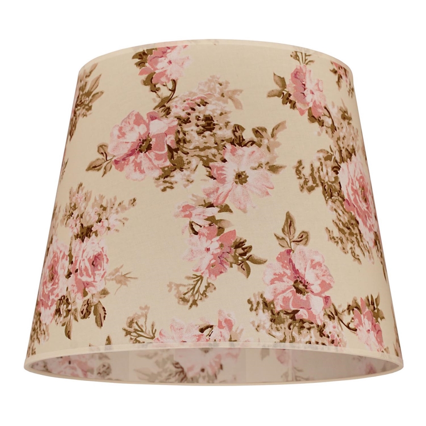 Duolla - Lampenkap voor kroonluchter CLASSIC L E27 pr. 38 cm roze
