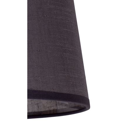 Duolla - Lampenkap voor tafellamp CLASSIC M E27 diameter 24 cm antraciet