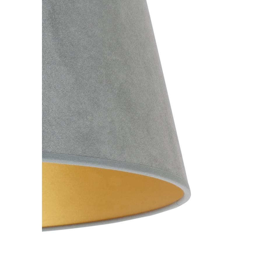 Duolla - Lampenkap voor tafellamp CONE M E27 diameter 28 cm grijs