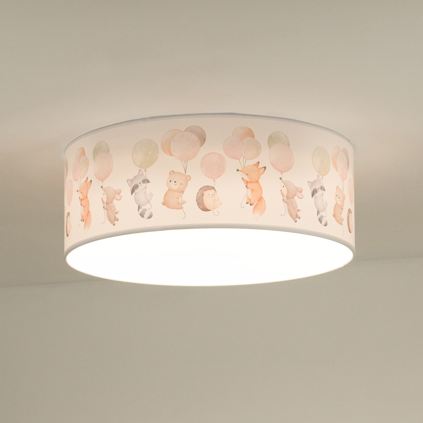 Duolla - LED Kinderplafondlamp CORTINA LED/26W/230V Ø 40 cm 4000K