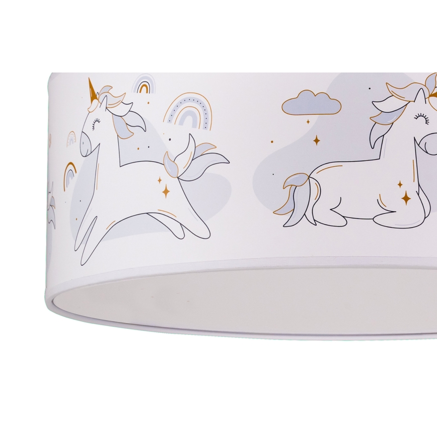 Duolla - LED Kinderplafondlamp CORTINA LED/26W/230V Ø 40 cm 4000K