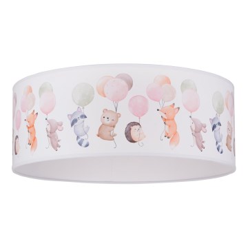 Duolla - LED Kinderplafondlamp CORTINA LED/26W/230V Ø 40 cm 4000K