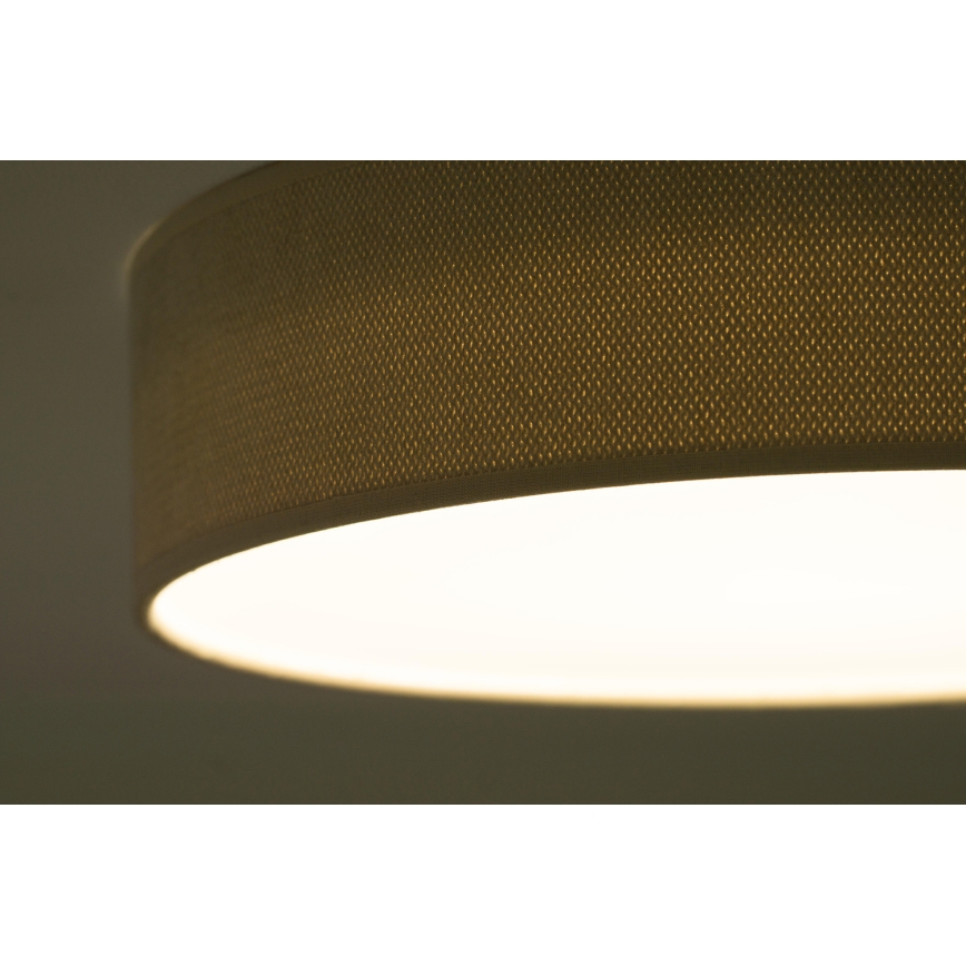 Duolla - LED Plafondlamp CORTINA LED/26W/230V diameter 30 cm 4000K beige