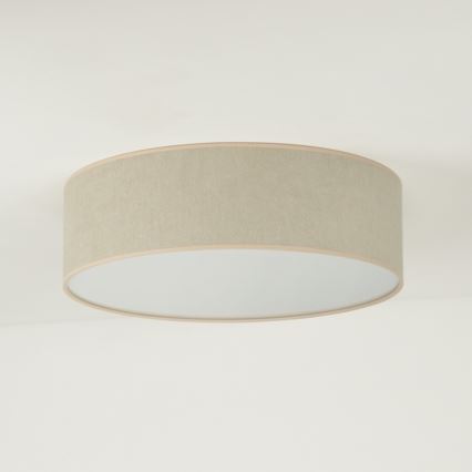 Duolla - LED Plafondlamp CORTINA LED/26W/230V diameter 30 cm 4000K beige
