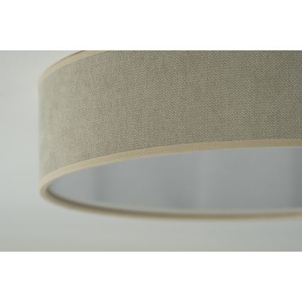 Duolla - LED Plafondlamp CORTINA LED/26W/230V diameter 30 cm 4000K beige