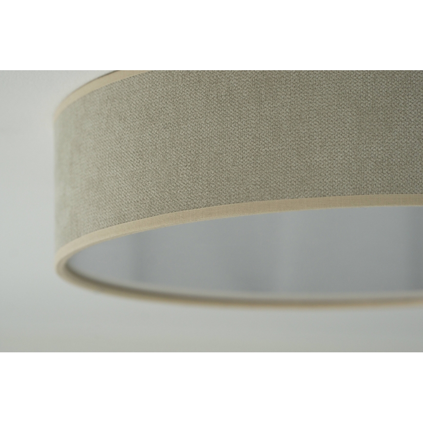 Duolla - LED Plafondlamp CORTINA LED/26W/230V diameter 30 cm 4000K beige