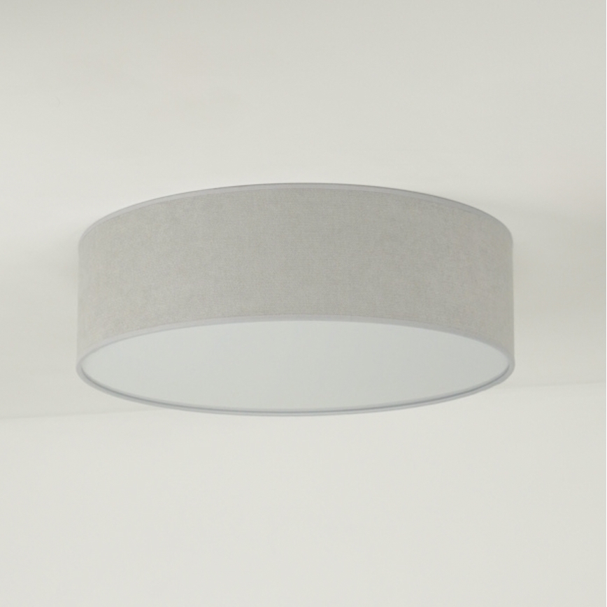 Duolla - LED Plafondlamp CORTINA LED/26W/230V diameter 30 cm 4000K grijs