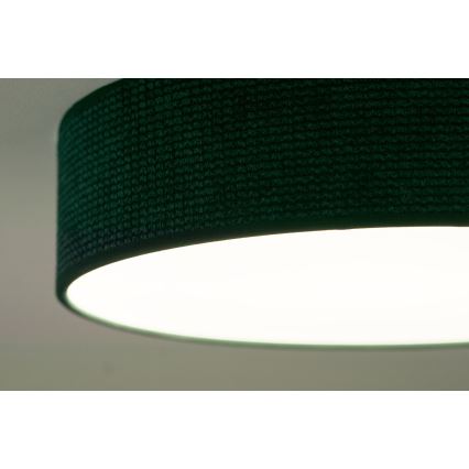 Duolla - LED Plafondlamp CORTINA LED/26W/230V diameter 30 cm 4000K groen