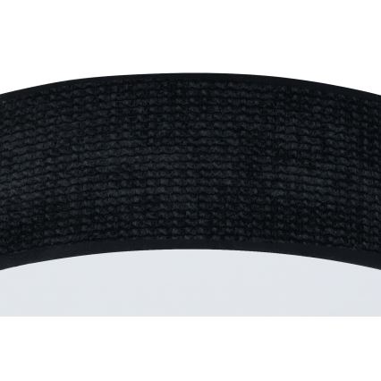Duolla - LED Plafondlamp CORTINA LED/26W/230V diameter 30 cm 4000K zwart