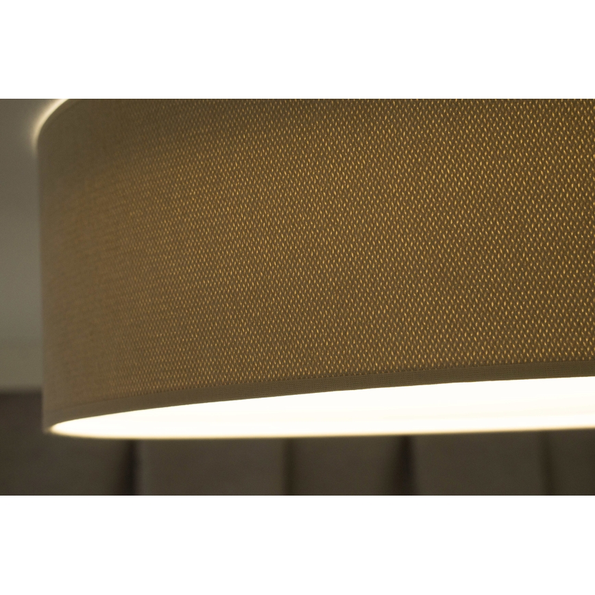 Duolla - LED Plafondlamp CORTINA LED/26W/230V diameter 45 cm 4000K beige
