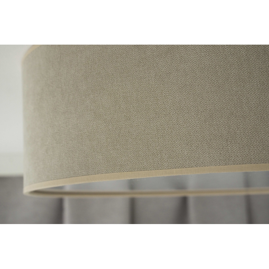 Duolla - LED Plafondlamp CORTINA LED/26W/230V diameter 45 cm 4000K beige