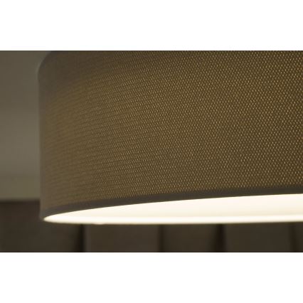 Duolla - LED Plafondlamp CORTINA LED/26W/230V diameter 45 cm 4000K grijs