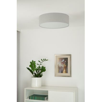 Duolla - LED Plafondlamp CORTINA LED/26W/230V diameter 45 cm 4000K grijs
