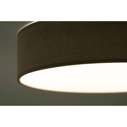 Duolla - LED Plafondlamp CORTINA LED/26W/230V Ø 30 cm 4000K bruin