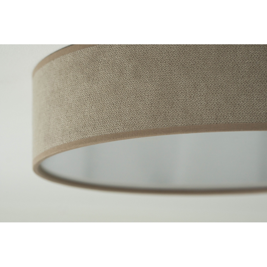 Duolla - LED Plafondlamp CORTINA LED/26W/230V Ø 30 cm 4000K bruin
