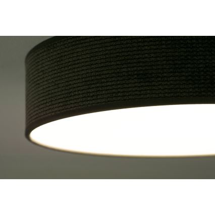 Duolla - LED Plafondlamp CORTINA LED/26W/230V Ø 30 cm 4000K bruin