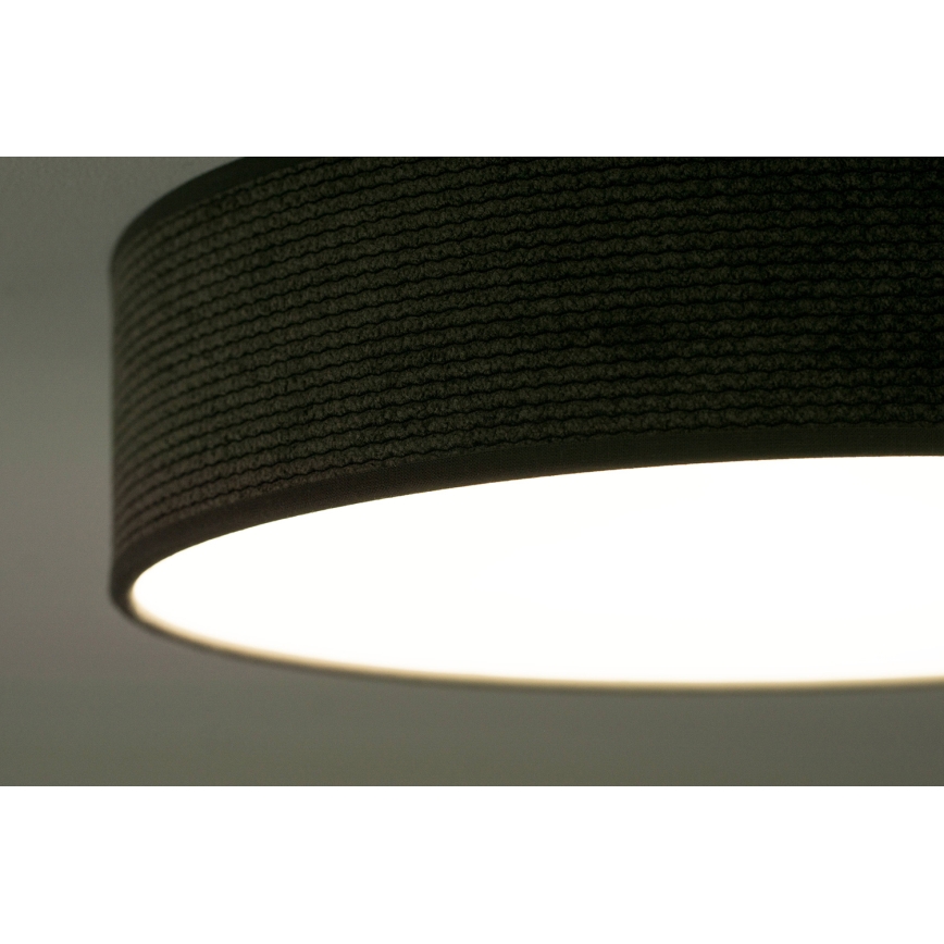Duolla - LED Plafondlamp CORTINA LED/26W/230V Ø 30 cm 4000K bruin