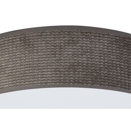 Duolla - LED Plafondlamp CORTINA LED/26W/230V Ø 30 cm 4000K bruin