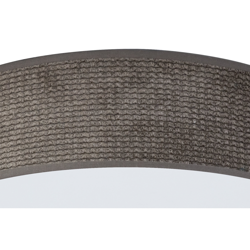 Duolla - LED Plafondlamp CORTINA LED/26W/230V Ø 30 cm 4000K bruin