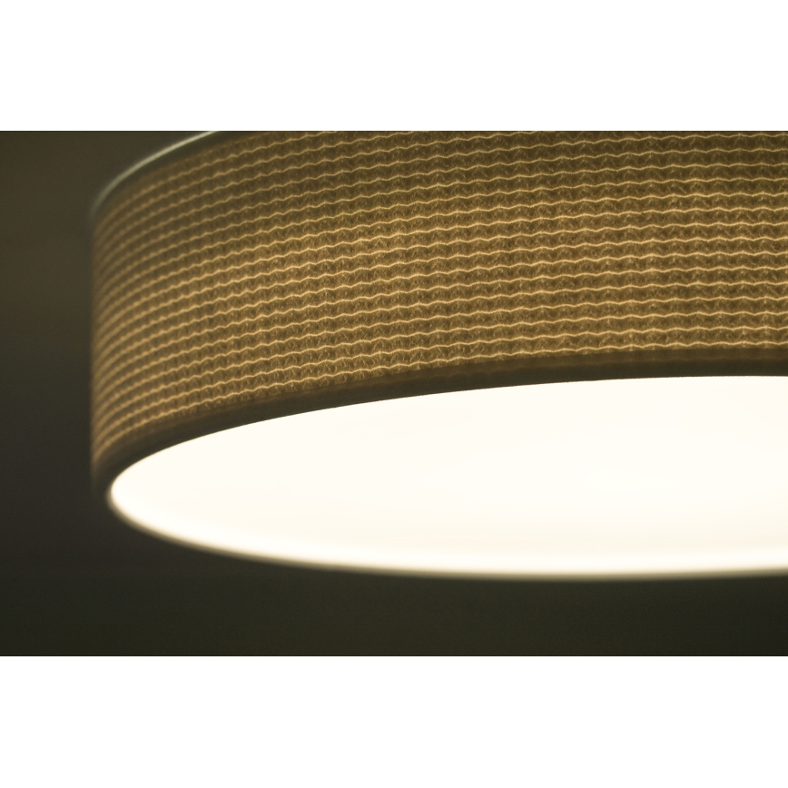 Duolla - LED Plafondlamp CORTINA LED/26W/230V Ø 30 cm 4000K crème