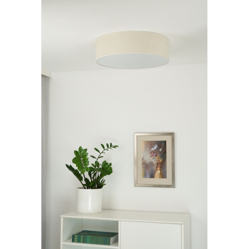 Duolla - LED Plafondlamp CORTINA LED/26W/230V Ø 30 cm 4000K crème
