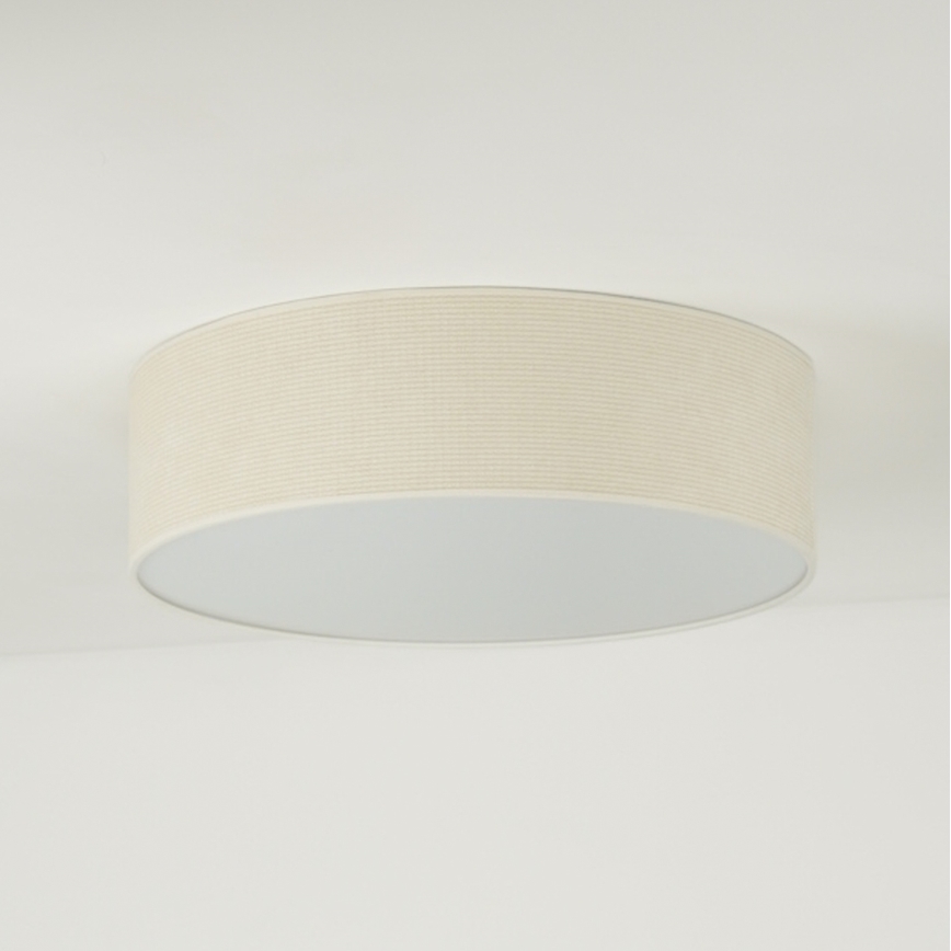 Duolla - LED Plafondlamp CORTINA LED/26W/230V Ø 30 cm 4000K crème