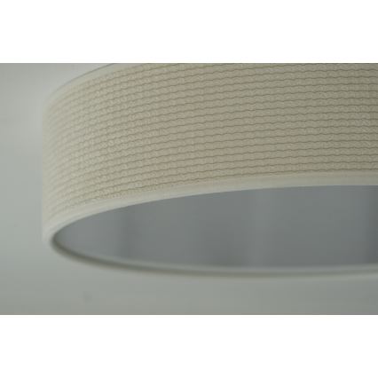 Duolla - LED Plafondlamp CORTINA LED/26W/230V Ø 30 cm 4000K crème