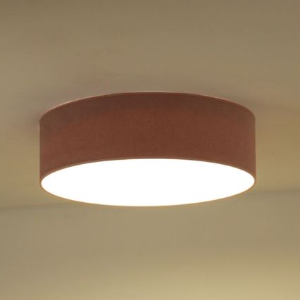 Duolla - LED Plafondlamp CORTINA LED/26W/230V Ø 30 cm 4000K roze