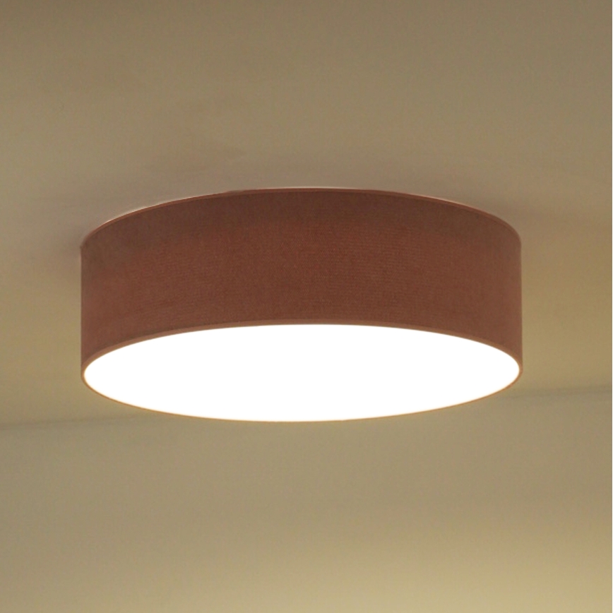 Duolla - LED Plafondlamp CORTINA LED/26W/230V Ø 30 cm 4000K roze