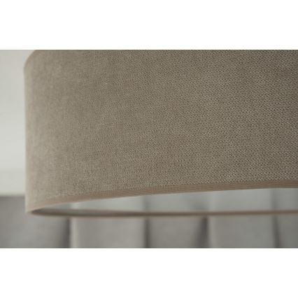Duolla - LED Plafondlamp CORTINA LED/26W/230V Ø 45 cm 4000K bruin