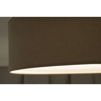 Duolla - LED Plafondlamp CORTINA LED/26W/230V Ø 45 cm 4000K bruin