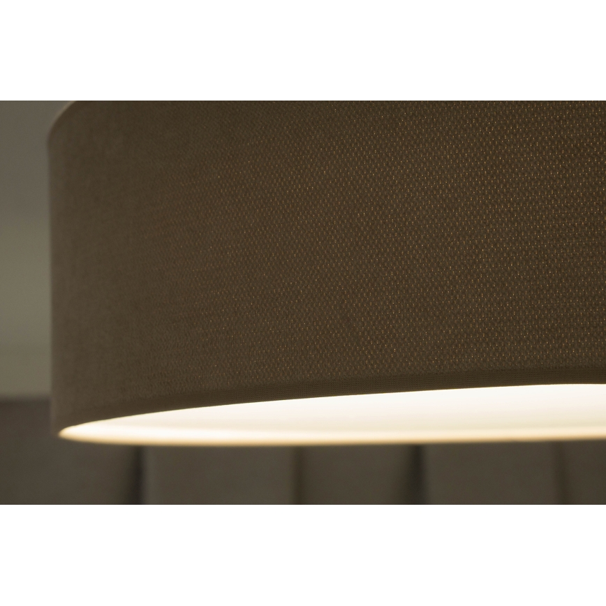 Duolla - LED Plafondlamp CORTINA LED/26W/230V Ø 45 cm 4000K bruin