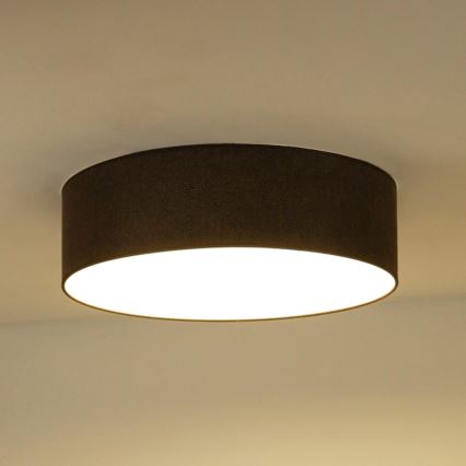 Duolla - LED Plafondlamp CORTINA LED/26W/230V Ø 45 cm 4000K bruin