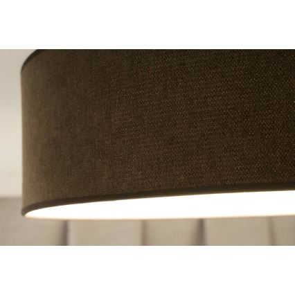 Duolla - LED Plafondlamp CORTINA LED/26W/230V Ø 45 cm 4000K bruin