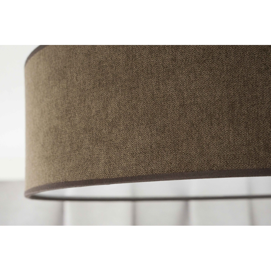 Duolla - LED Plafondlamp CORTINA LED/26W/230V Ø 45 cm 4000K bruin