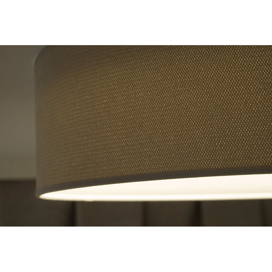 Duolla - LED Plafondlamp CORTINA LED/26W/230V Ø 45 cm 4000K grijs