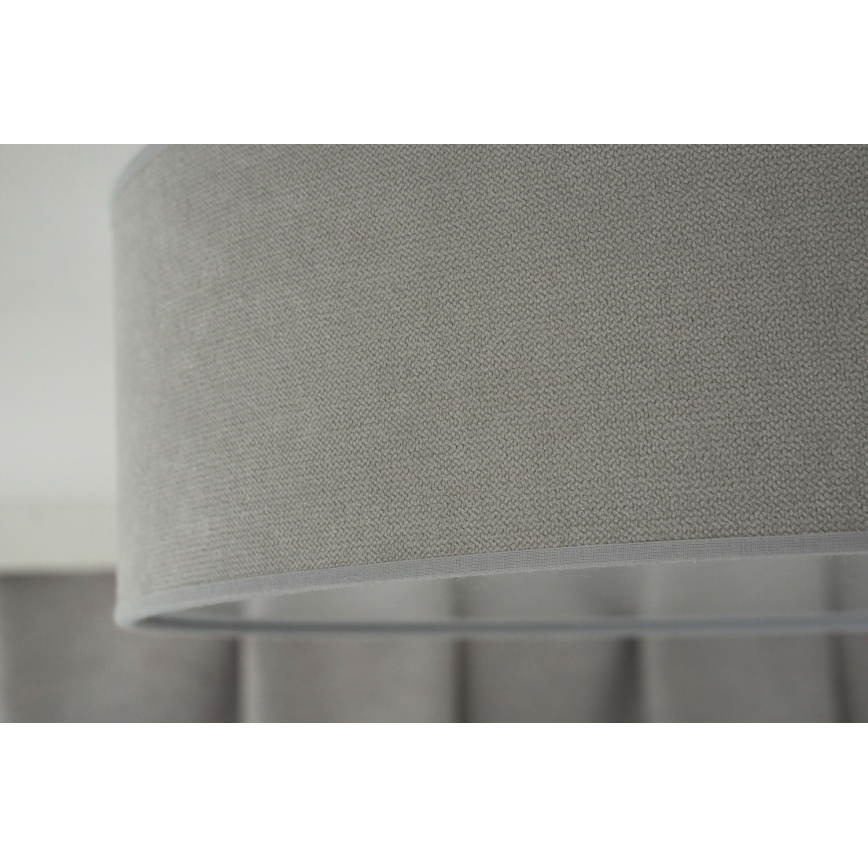 Duolla - LED Plafondlamp CORTINA LED/26W/230V Ø 45 cm 4000K grijs