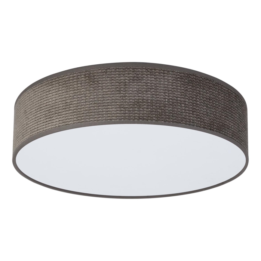 Duolla - LED Plafondlamp CORTINA LED/26W/230V Ø 30 cm 4000K bruin