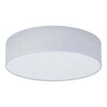 Duolla - LED Plafondlamp CORTINA LED/26W/230V Ø 30 cm 4000K grijs