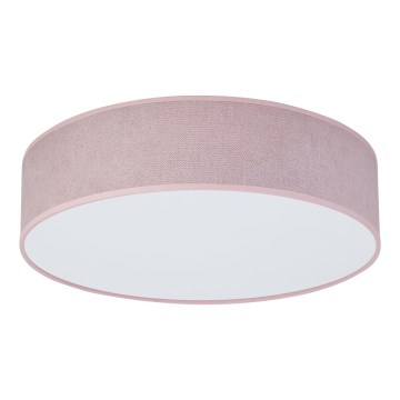 Duolla - LED Plafondlamp CORTINA LED/26W/230V Ø 30 cm 4000K roze