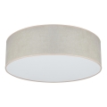 Duolla - LED Plafondlamp CORTINA LED/26W/230V Ø 45 cm 4000K beige