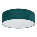 Duolla - LED Plafondlamp CORTINA LED/26W/230V Ø 45 cm 4000K groen