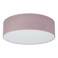 Duolla - LED Plafondlamp CORTINA LED/26W/230V Ø 45 cm 4000K roze