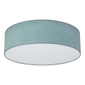 Duolla - LED Plafondlamp CORTINA LED/26W/230V Ø 45 cm 4000K turquoise