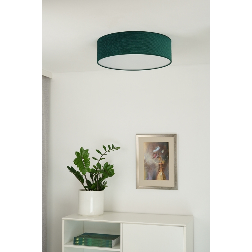 Duolla - LED Plafondlamp CORTINA LED/26W/230V Ø 30 cm 4000K groen
