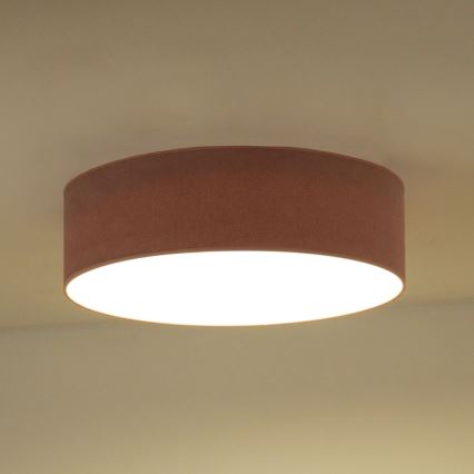 Duolla - LED Plafondlamp CORTINA LED/26W/230V Ø 45 cm 4000K roze