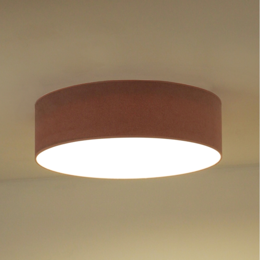Duolla - LED Plafondlamp CORTINA LED/26W/230V Ø 45 cm 4000K roze