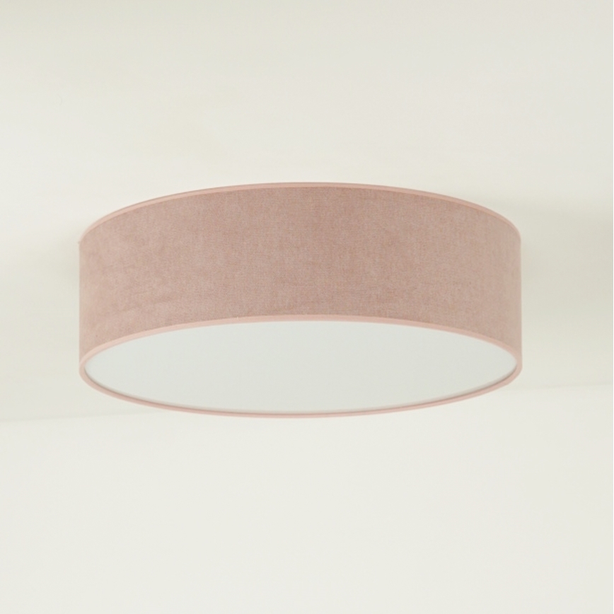 Duolla - LED Plafondlamp CORTINA LED/26W/230V Ø 45 cm 4000K roze