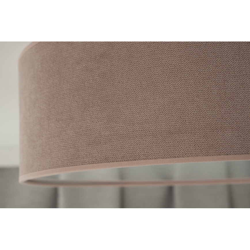 Duolla - LED Plafondlamp CORTINA LED/26W/230V Ø 45 cm 4000K roze